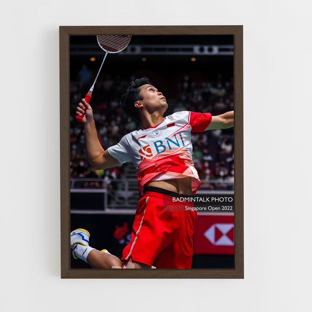 Poster Smash de Gloire – affiche Badminton (vue 5)